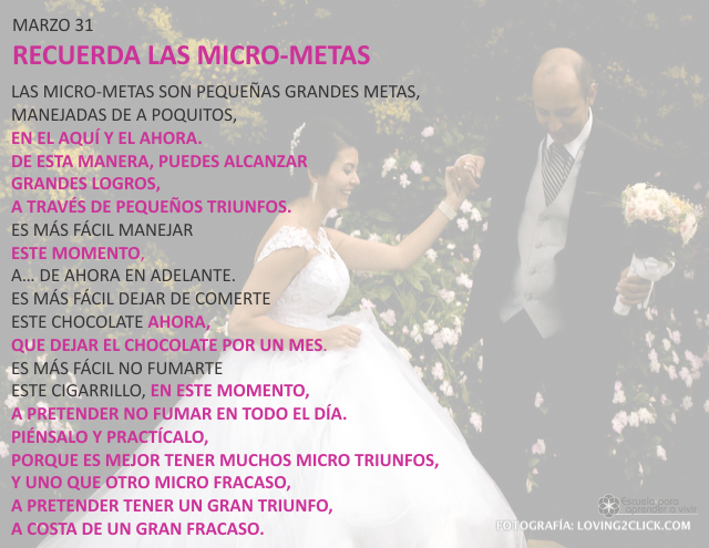 Recuerda las micro-metas